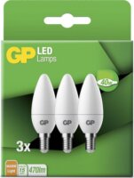 GP 087823 Candle B35 4.9W E14 LED izzó - Meleg fehér (3db)