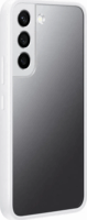 Samsung Galaxy S22+ Keretes Tok - Átlátszó/Fehér