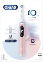 Oral-B iO Series 6 Magnetikus Elektromos fogkefe - Rózsaszín