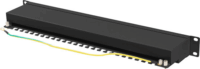 Lanberg PPSA-1024-B 19" Patch panel - 24 port