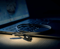 OWC Thunderbolt 4 USB-C apa - USB-C apa 4.0 Adat és töltőkábel - Fekete (0.7m)