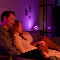 Philips Hue Iris 570lm LED Asztali lámpa - Fehér