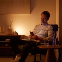 Philips Hue Bloom 500lm LED Asztali Okos lámpa - Fehér