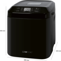 Clatronic BBA 3774 Kenyérsütő - Fekete