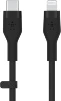Belkin BoostCharge Flex USB-C apa 2.0 - Lightning apa Adat és töltőkábel - Fekete (2m)