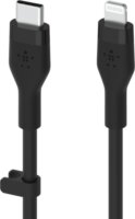 Belkin BoostCharge Flex USB-C apa 2.0 - Lightning apa Adat és töltőkábel - Fekete (2m)