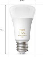 Philips Hue White Ambiance izzó 8W 1100lm 6500K E27 - Állítható fehér (2db)
