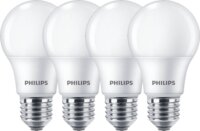 Philips LED A60 izzó 8W 806lm 2700K E27 - Meleg fehér (4db)