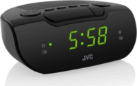 JVC RAE 111 Rádiós ébresztőóra - Fekete