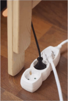 Emos 250V elosztó 3 aljzatos 1.5m - Fehér