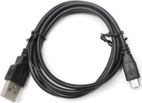 Iris CX-104 USB-A apa - Micro USB-B apa 2.0 Adat és töltőkábel - 1m (Fekete)