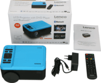Lenco LPJ-500BU Bluetooth Projektor Fekete/Kék
