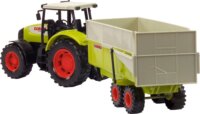 Dickie Toys Claas Ares traktor pótkocsival - Zöld