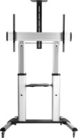 Equip 650605 60"-100" LCD TV/Monitor tartó állvány - Ezüst (1 kijelző)