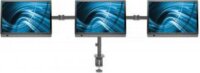 Manhattan 461658 13"-32" LCD TV/Monitor asztali tartó kar - Fekete (2 kijelző)