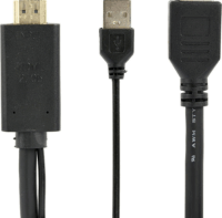 Cablexpert A-HDMIM-DPF-01 HDMI apa - DisplayPort anya Adapter