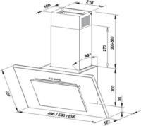 MAAN Vertical 2 50 Páraelszívó - Fehér