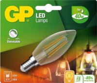 GP 078166 Filament Candle izzó 5W 470lm 2700K E14 - Meleg fehér