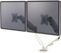 Fellowes Eppa 39" Dual TV/Monitor asztali tartó kar - Fehér (2 kijelző)