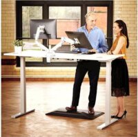 Fellowes Eppa 39" Dual TV/Monitor asztali tartó kar - Fehér (2 kijelző)