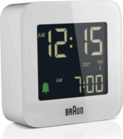 Braun BC 08 W-DCF Rádióvezérelt ébresztőóra - Fehér