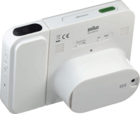 Braun BC 015 W-DCF Funk Rádióvezérelt ébresztőóra - Fehér