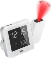 Braun BC 015 W-DCF Funk Rádióvezérelt ébresztőóra - Fehér
