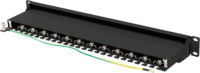 Lanberg PPS7-1024-B 19" Patch panel - 24 port