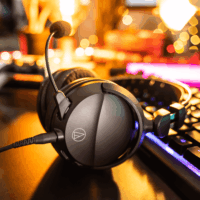 Audio-Technica ATH-GL3 Gaming Headset - Fekete