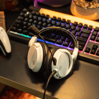 Audio-Technica ATH-GL3 Gaming Headset - Fehér