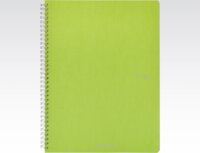 Fabriano Ecoqua 70 lapos A4 vonalas spirálfüzet - Világoszöld