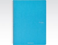 Fabriano Ecoqua 70 lapos A4 kockás spirálfüzet - Türkiz