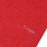 Fabriano Ecoqua 70 lapos A4 kockás spirálfüzet - Piros