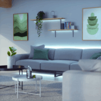 Nanoleaf Essentials Lightstrip Beltéri LED szalag 1m - RGBW