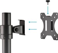 Digitus DA-90397 15"-32" LCD TV/Monitor asztali tartó állvány - Fekete