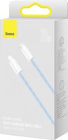 Baseus Dynamic Series USB-C apa 2.0 - Lightning apa Adat és töltőkábel - Kék (1m)