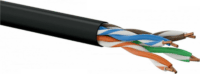 A-LANtec U/UTP CAT5e Installációs kábel 305m - Fekete