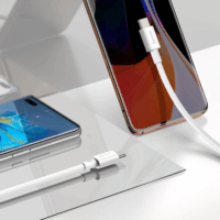Baseus Superior Series USB-C apa - USB-C apa 2.0 Adat és töltőkábel - Fehér (2m)