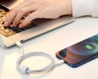 Baseus Superior Series USB-C apa 2.0 - Lightning apa Adat és töltőkábel - Fehér (1.5m)
