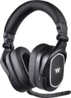 Thermaltake ARGENT H5 RGB 7.1 Surround Wireless Gaming Headset - Fekete