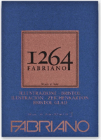 Fabriano 1264 Bristol 50lapos A4 ragasztott rajztömb