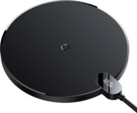 Baseus Digital LED Display Gen2 Vezeték nélküli töltő - Fekete (15W)