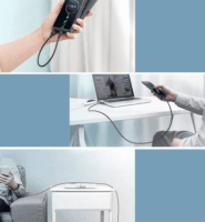 Ugreen US287 USB-A apa - USB-C apa 2.0 Adat és töltőkábel - Fekete (3m)