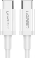 Ugreen US264 USB-C apa - USB-C apa 2.0 Adat és töltőkábel - Fehér (2m)