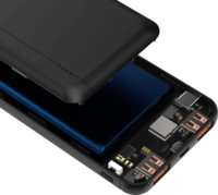 Ansmann PB320PD Powerbank 10000mAh 18W (3A / 5-12V) - Fekete