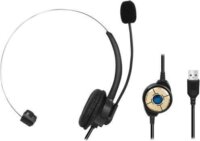 Logilink HS0056 USB Mono Headset - Fekete