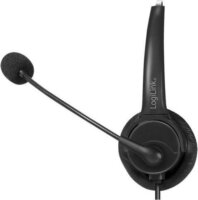 Logilink HS0056 USB Mono Headset - Fekete