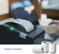 Qoltec 51899 57 x 16mm Nyomtatószalag - Fehér (10db/csomag)