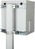 Lande 19" Fali rack szekrény 12U 600x450mm - Szürke