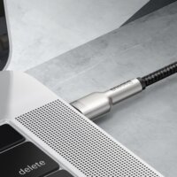 Baseus Cafule Series USB-C apa - USB-C apa 2.0 Adat és töltőkábel - Fekete (1m)